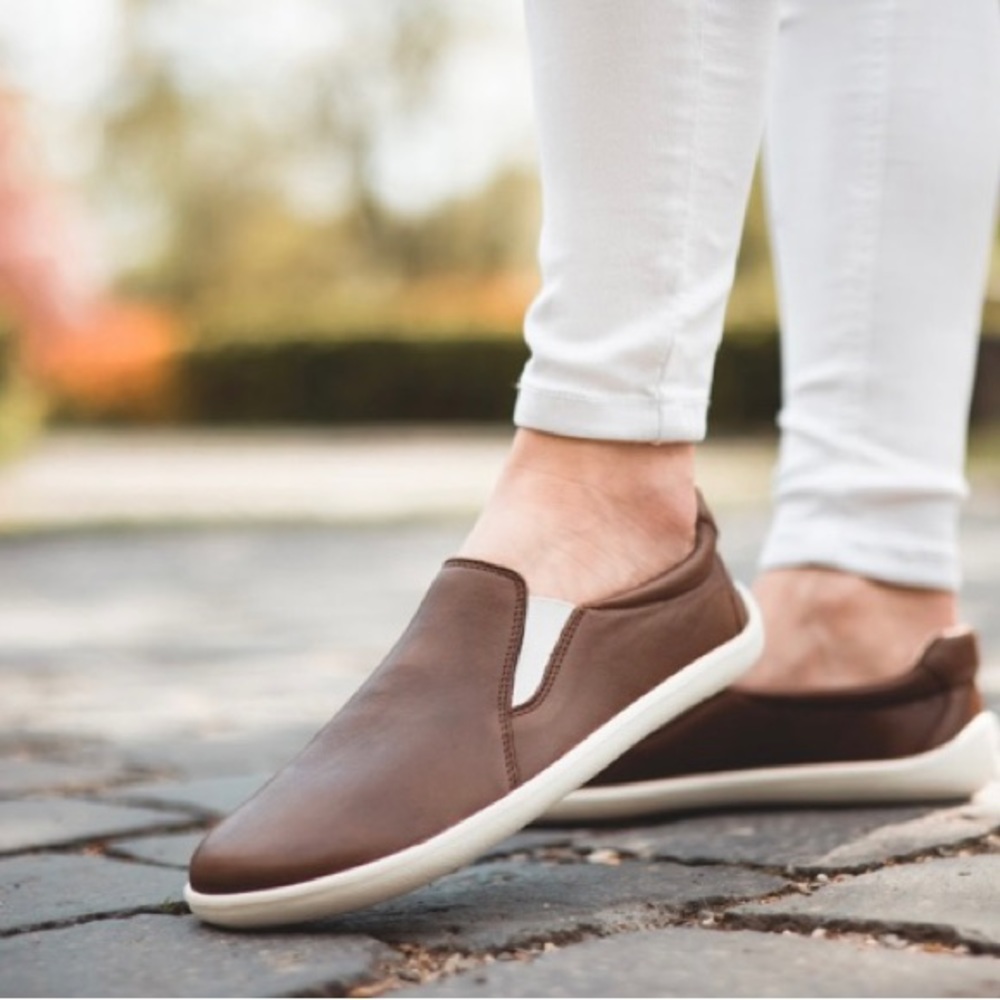 SOLD Be Lenka Eazy Slip On Size 39 Dark Brown Barefoot Zero Drop Shoes Minimalis